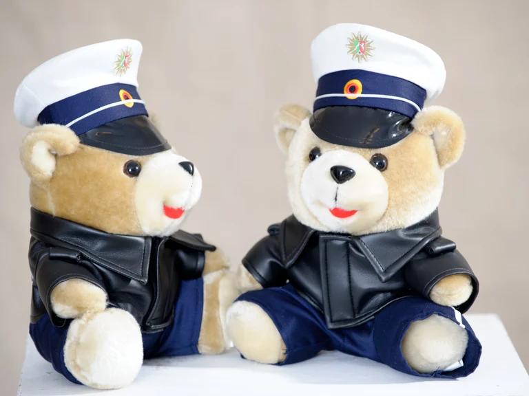 Polizei-Teddys