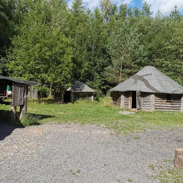 Blockhütte 