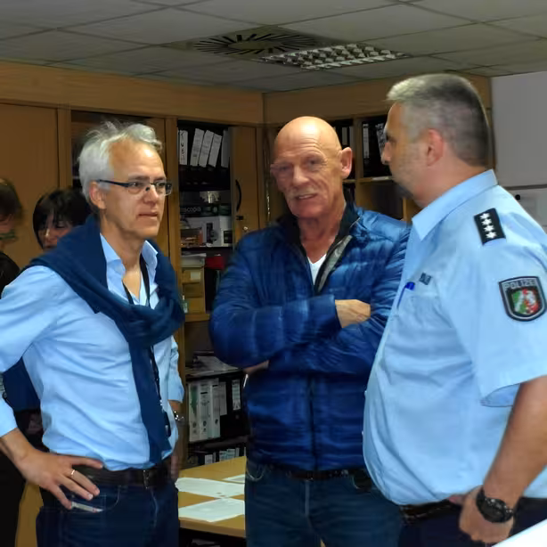 Dietrich und Joe im Gespräch