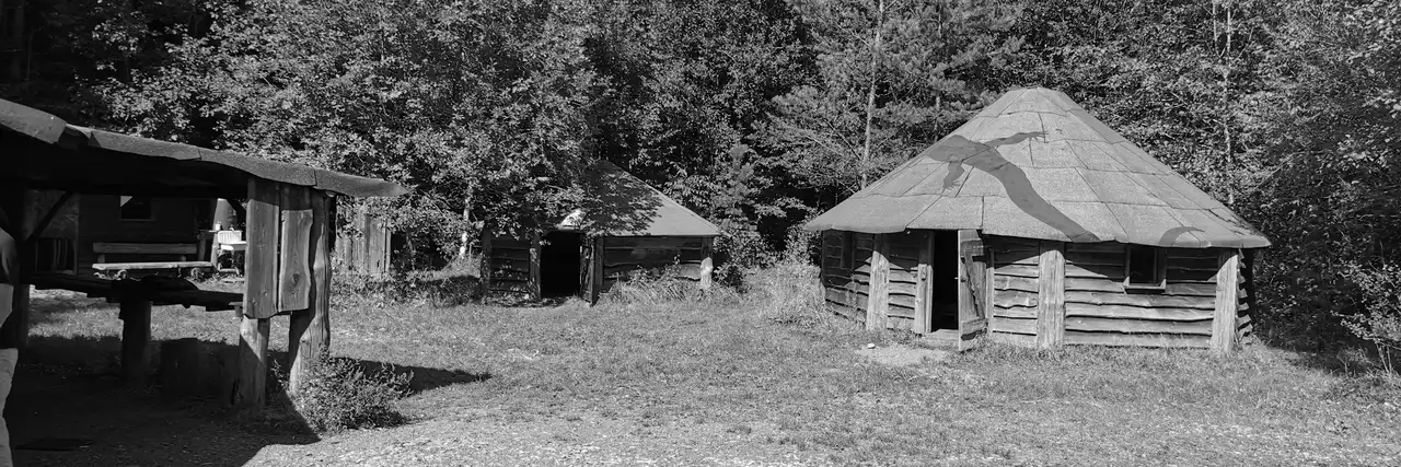 Blockhütte 