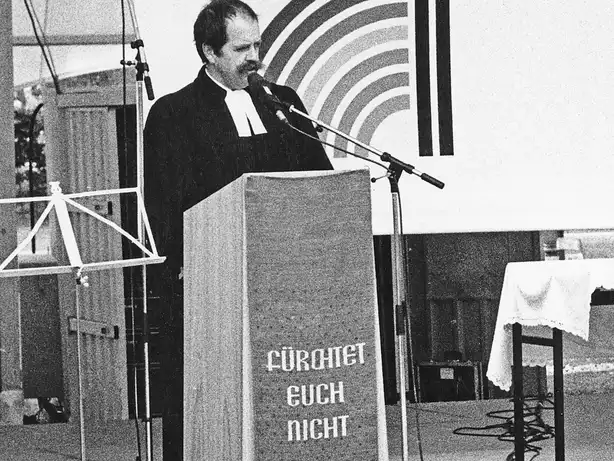 Martin Krolzig auf der Bundesgartenschau 1987