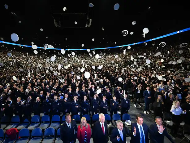 Zentraler Vereidigungsfeier 2022